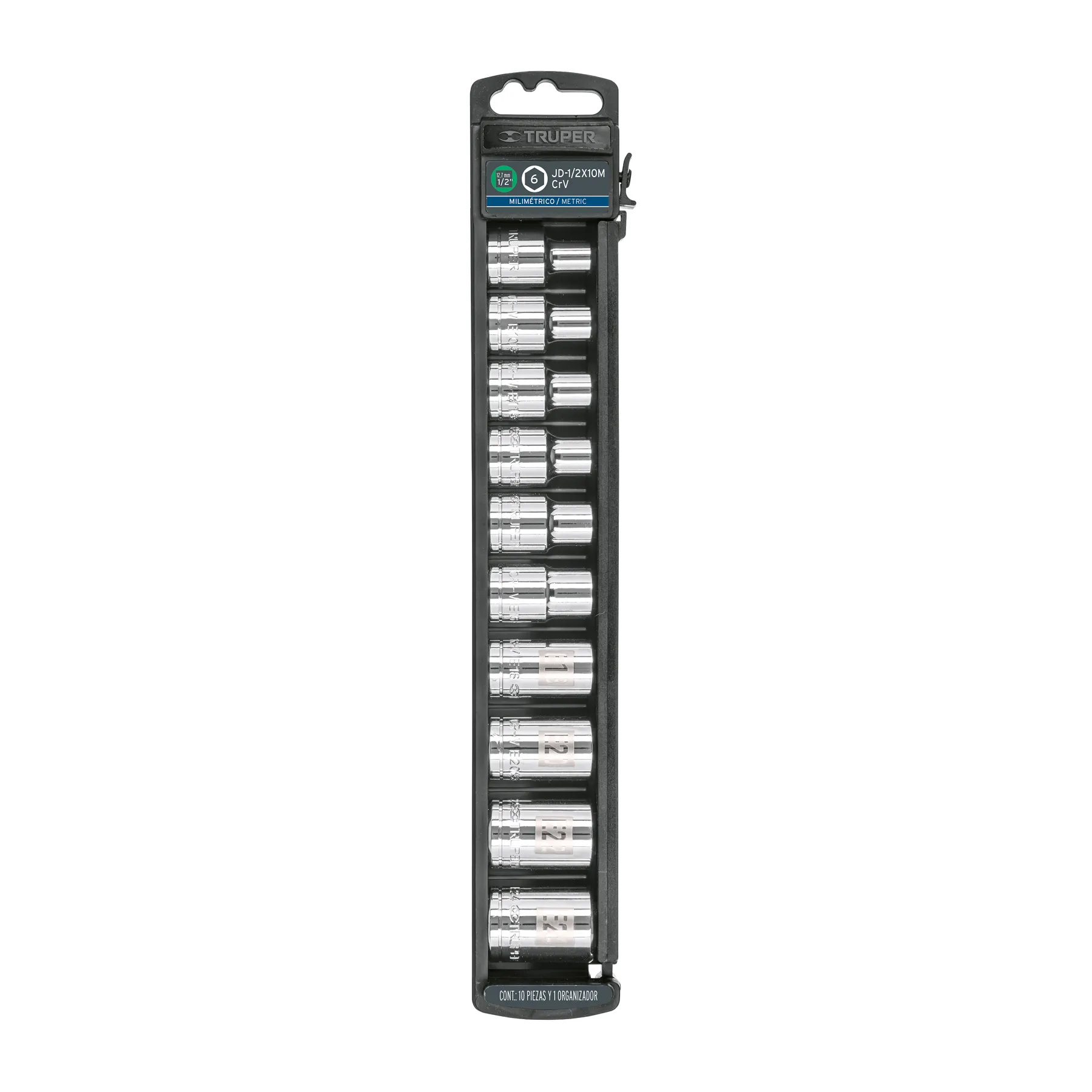Juego de 10 dados cuadro 1/2
