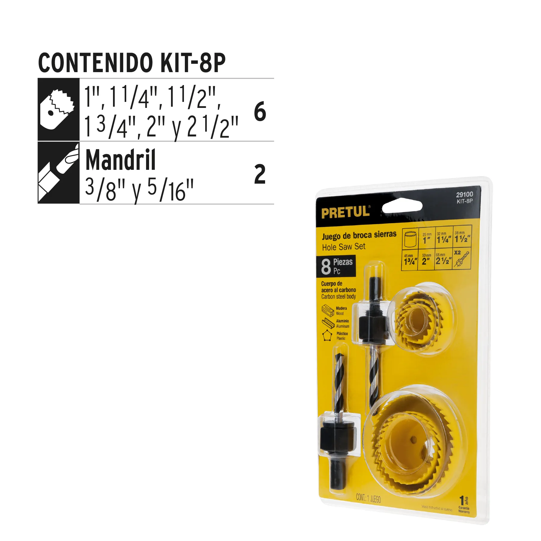 KIT-8P, Foto 2 Tienda en línea de herramientas Truper