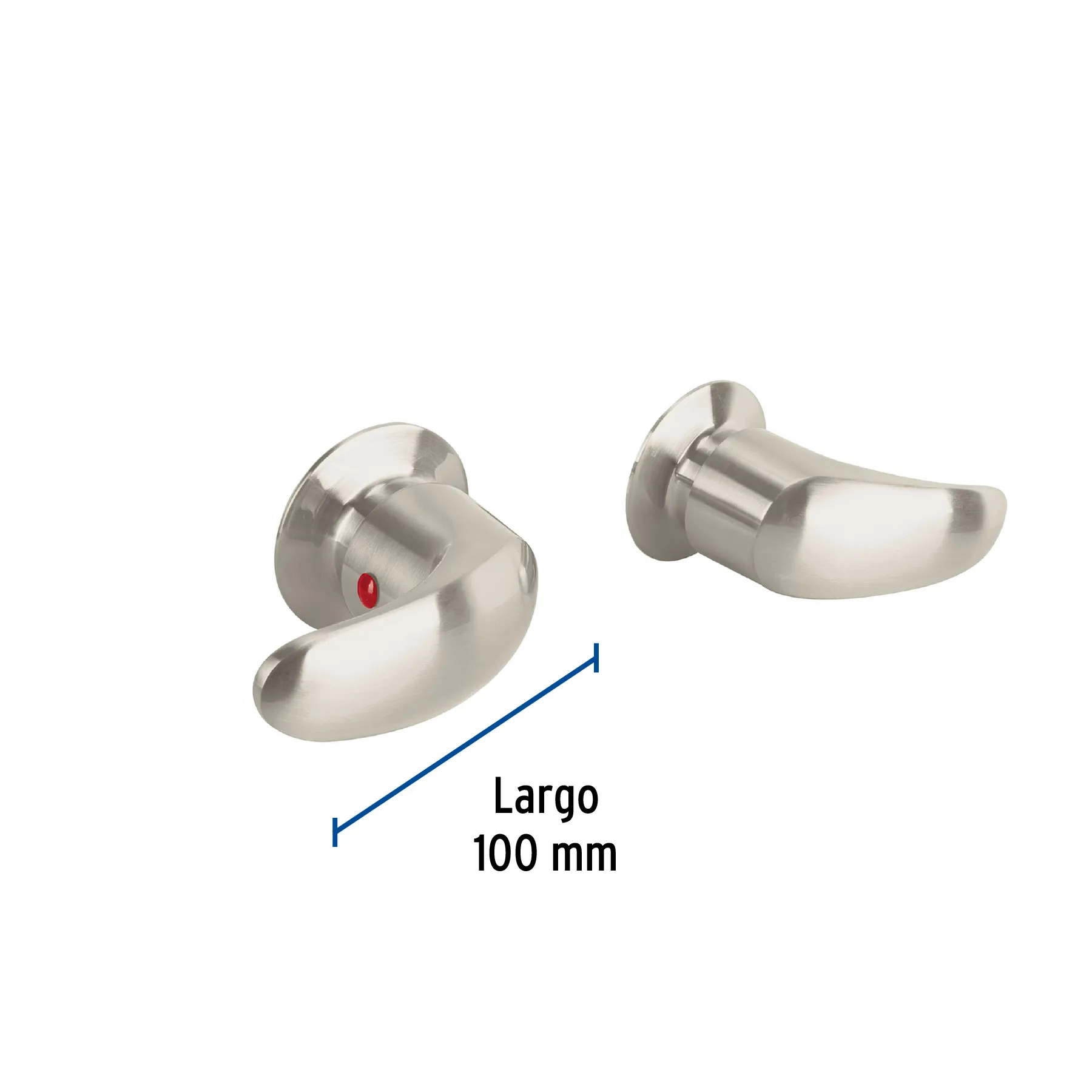 Juego de manerales de palanca para regadera, satín, Aqua AQMR-62N, Foto 3 Tienda en línea de herramientas Truper