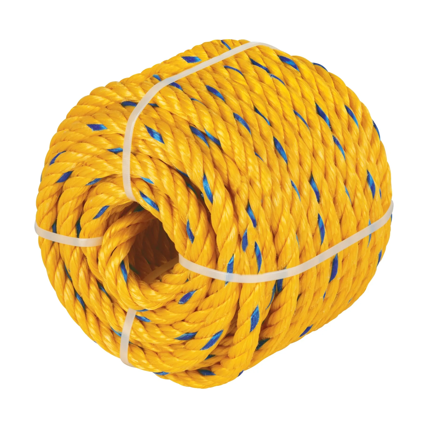 Kilo de cuerda amarilla de polipropileno 11 mm, rollo 1kg, Foto 1 Tienda en línea de herramientas Truper