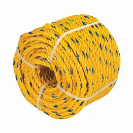 Kilo de cuerda amarilla de polipropileno 8 mm, rollo 1kg, Foto 1 Tienda en línea de herramientas Truper