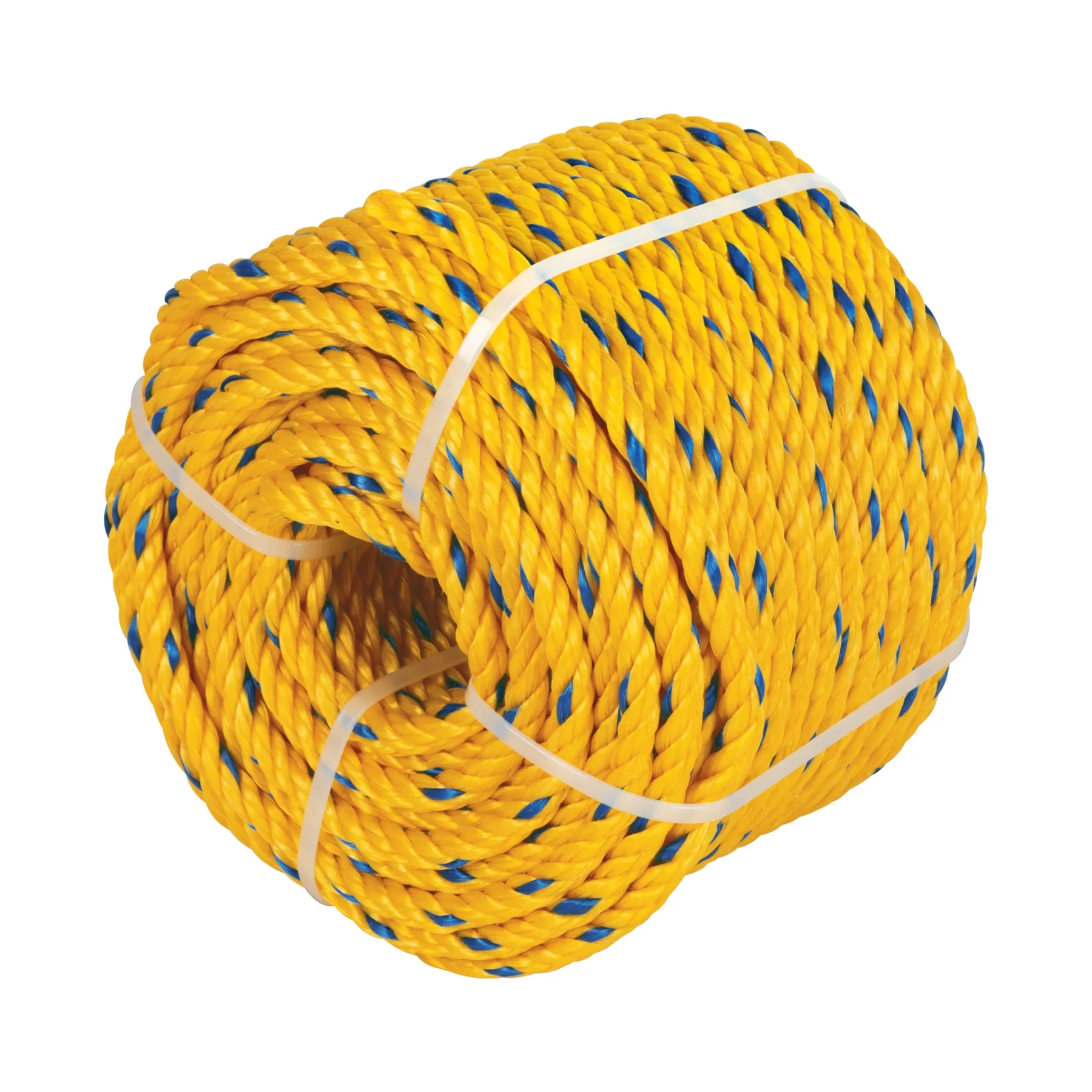 Kilo de cuerda amarilla de polipropileno 8 mm, rollo 1kg, Foto 1 Tienda en línea de herramientas Truper