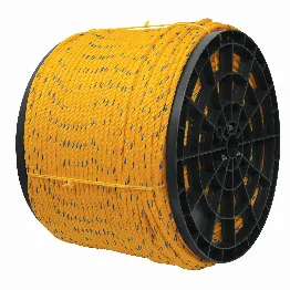 Kilo de cuerda amarilla de polipropileno 8mm, carrete 20kg, Foto 1 Tienda en línea de herramientas Truper