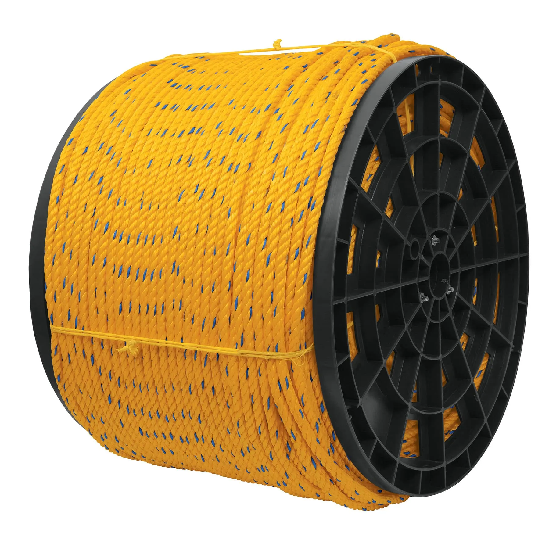 Kilo de cuerda amarilla de polipropileno 8mm, carrete 20kg, Foto 1 Tienda en línea de herramientas Truper