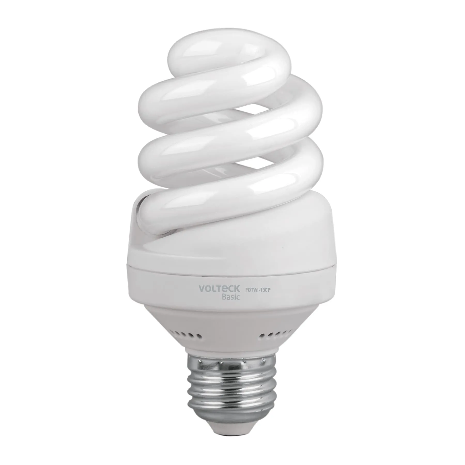 Lámpara espiral T4 13 W luz de día en caja, Volteck, Foto 1 Tienda en línea de herramientas Truper