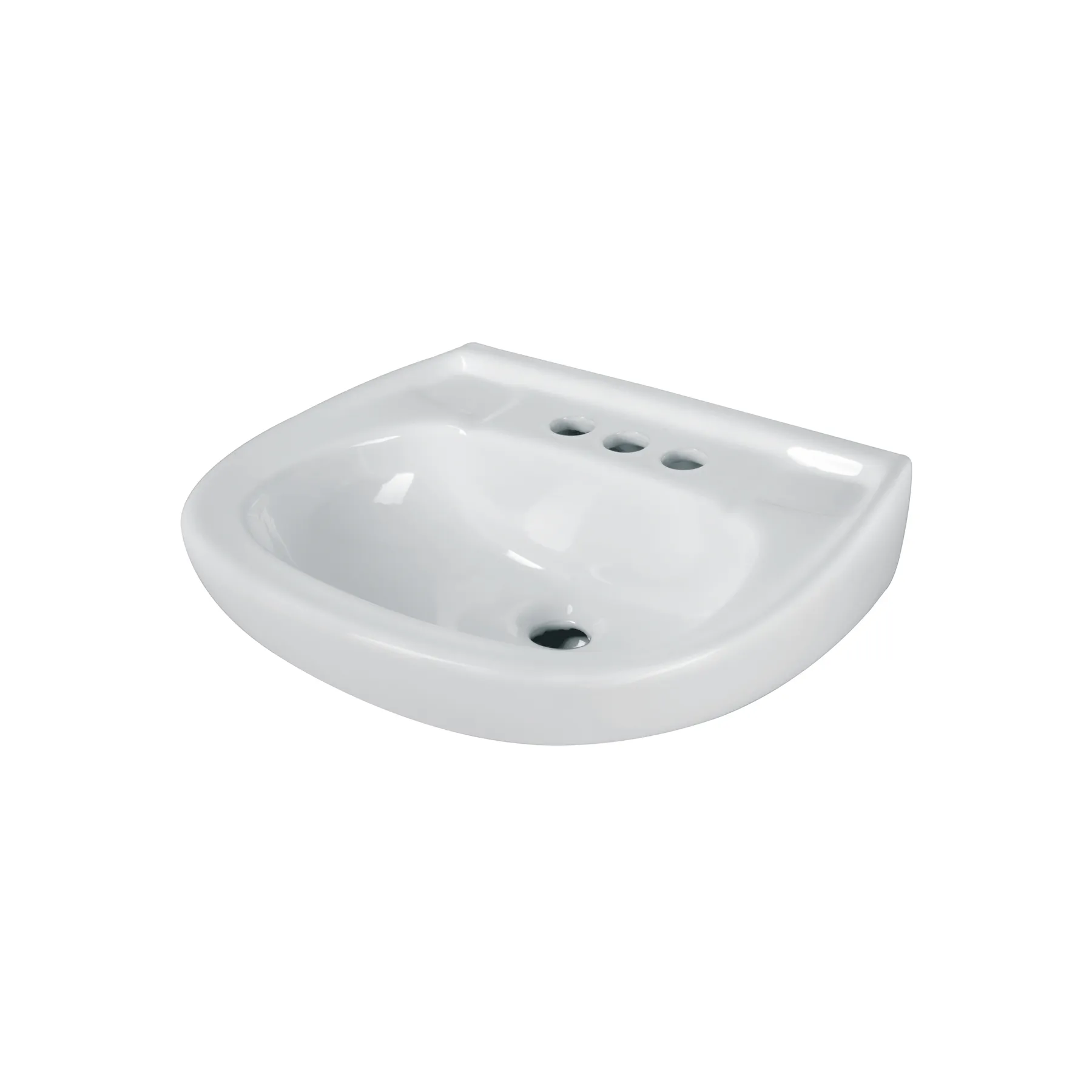 Lavabo de porcelana con rebosadero, blanco, FOSET Lavabo de porcelana con rebosadero, blanco, FOSET, Foto 1 Tienda en línea de herramientas Truper