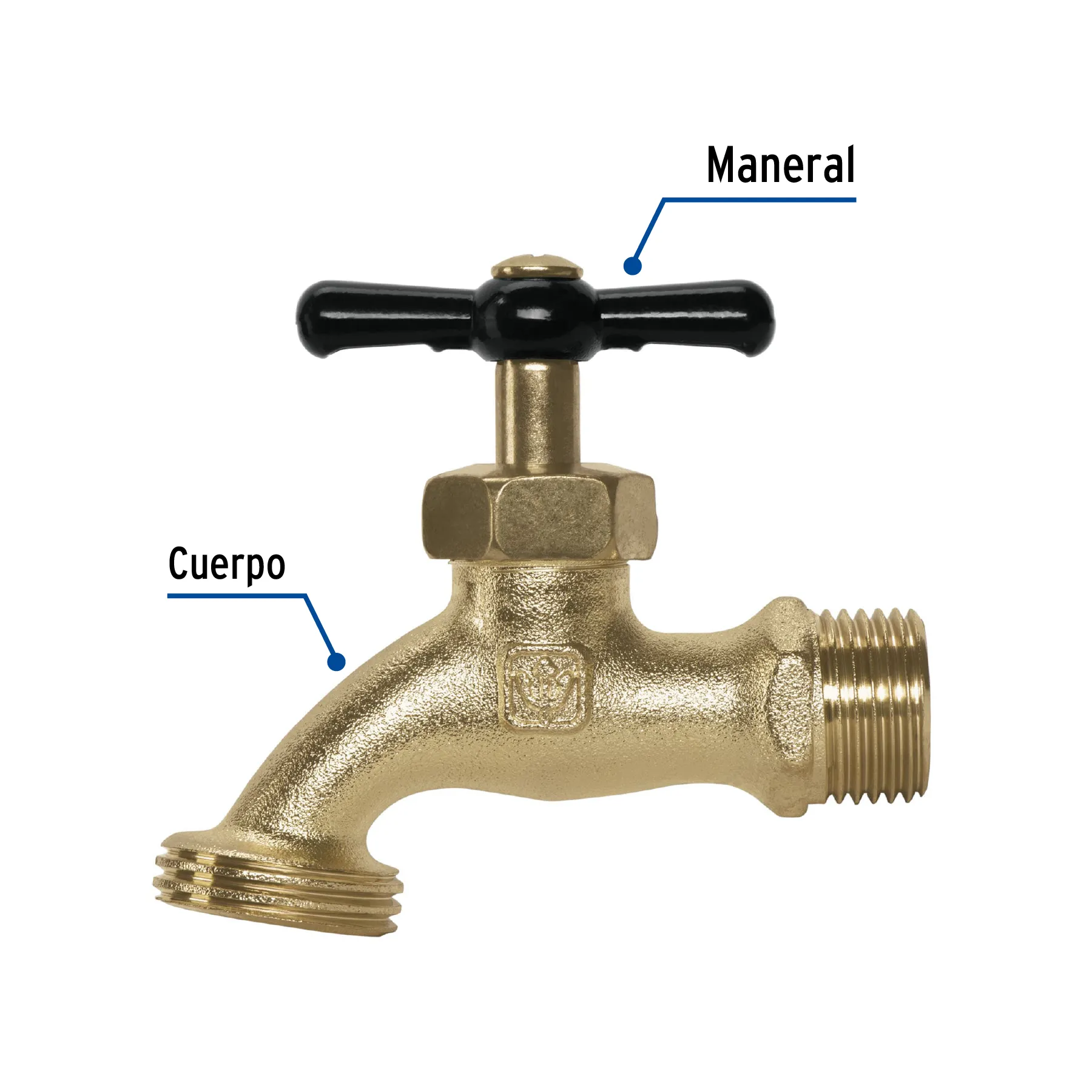 Llave p/manguera, de zamac, 110gr, 1/2 LLJ-110Z, Foto 2 Tienda en línea de herramientas Truper