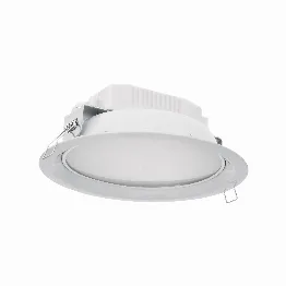 Luminario LED empotrado redondo de 12 W, luz de día, Volteck, Foto 1 Tienda en línea de herramientas Truper