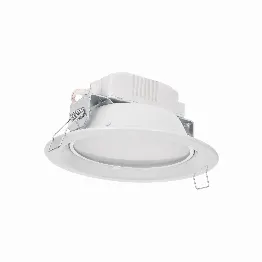 Luminario LED empotrado redondo de 6 W, luz cálida, Volteck, Foto 1 Tienda en línea de herramientas Truper