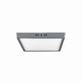 Luminario LED tipo plafón 24 W, cuadrado, luz de día, gris, Foto 1 Tienda en línea de herramientas Truper