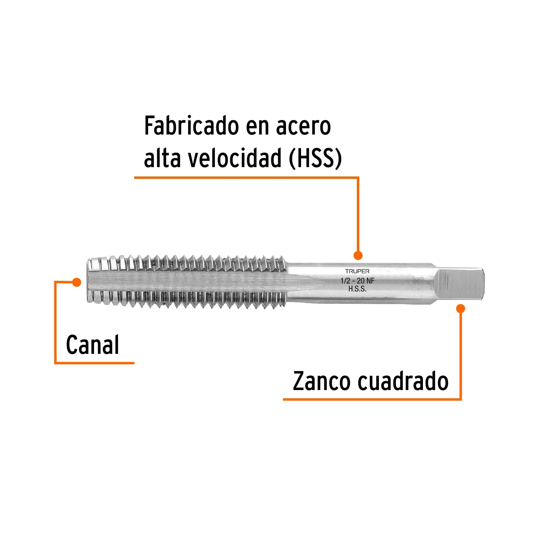 MT-1/2X20, Foto 2 Tienda en línea de herramientas Truper