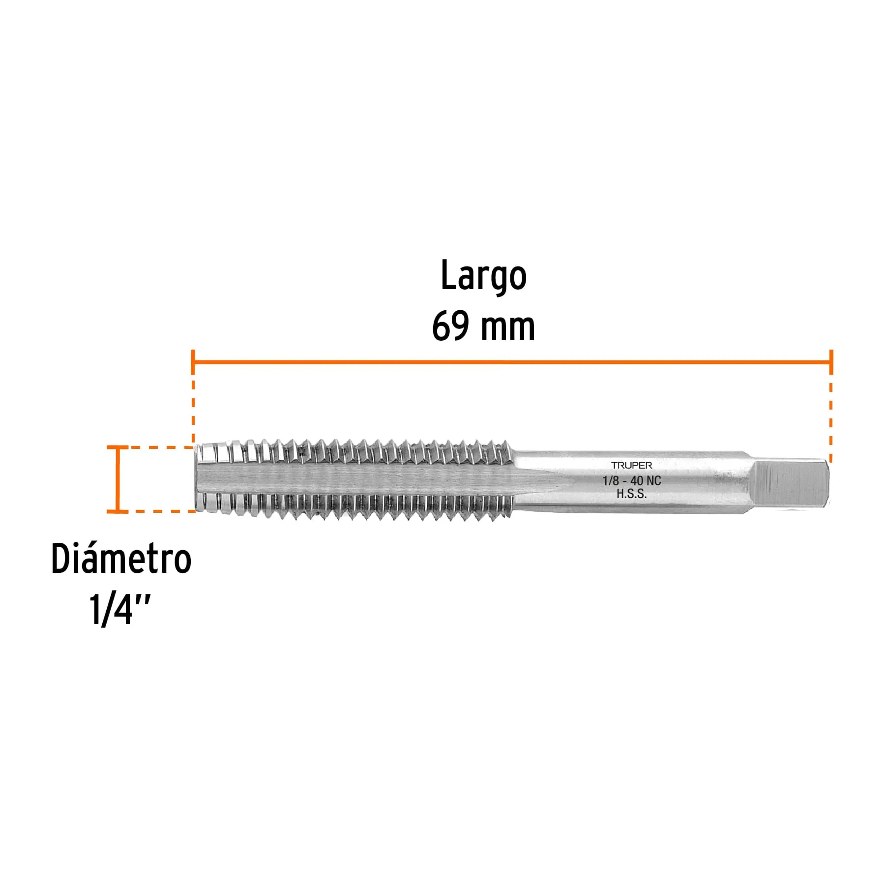 MT-1/8X40, Foto 3 Tienda en línea de herramientas Truper