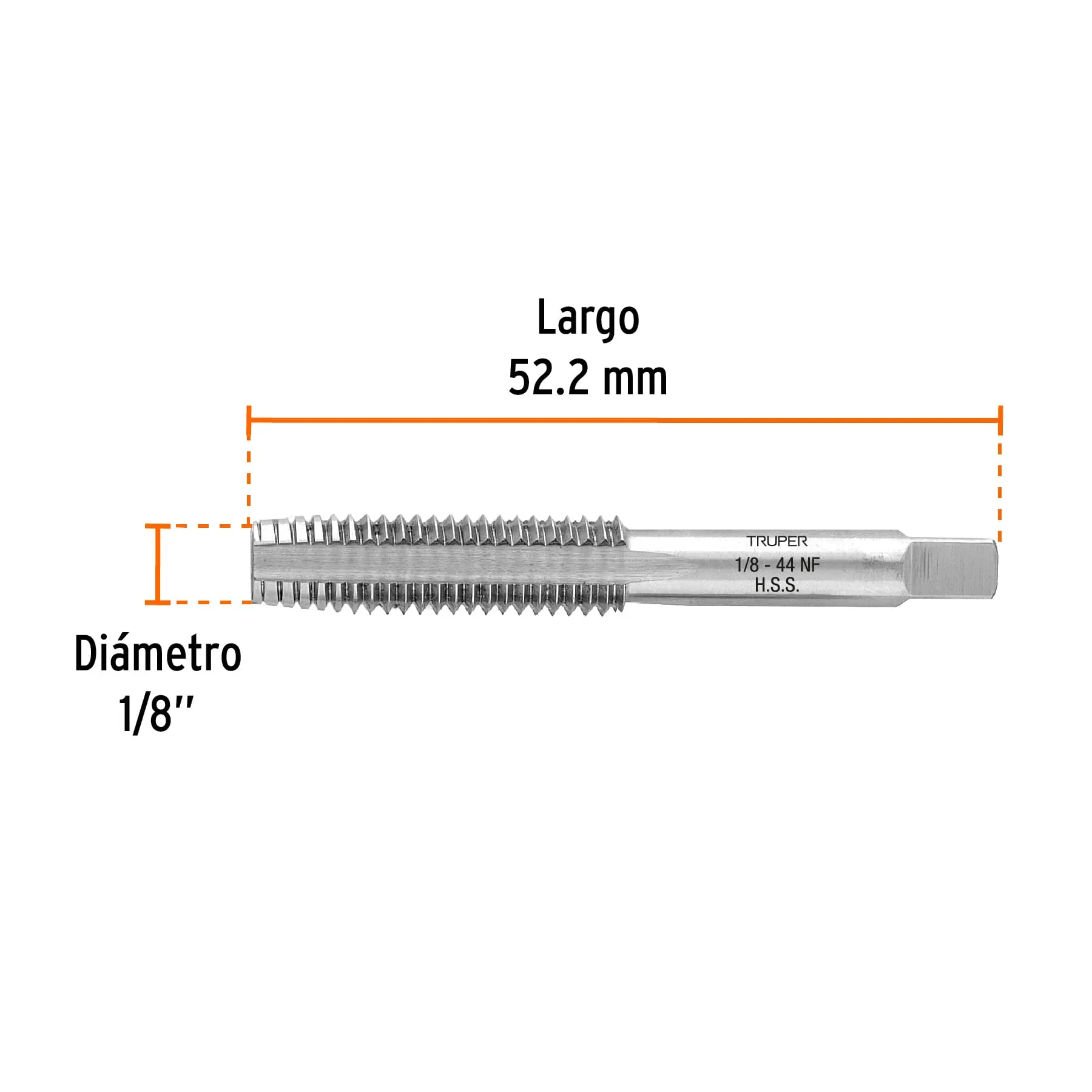MT-1/8X44, Foto 3 Tienda en línea de herramientas Truper