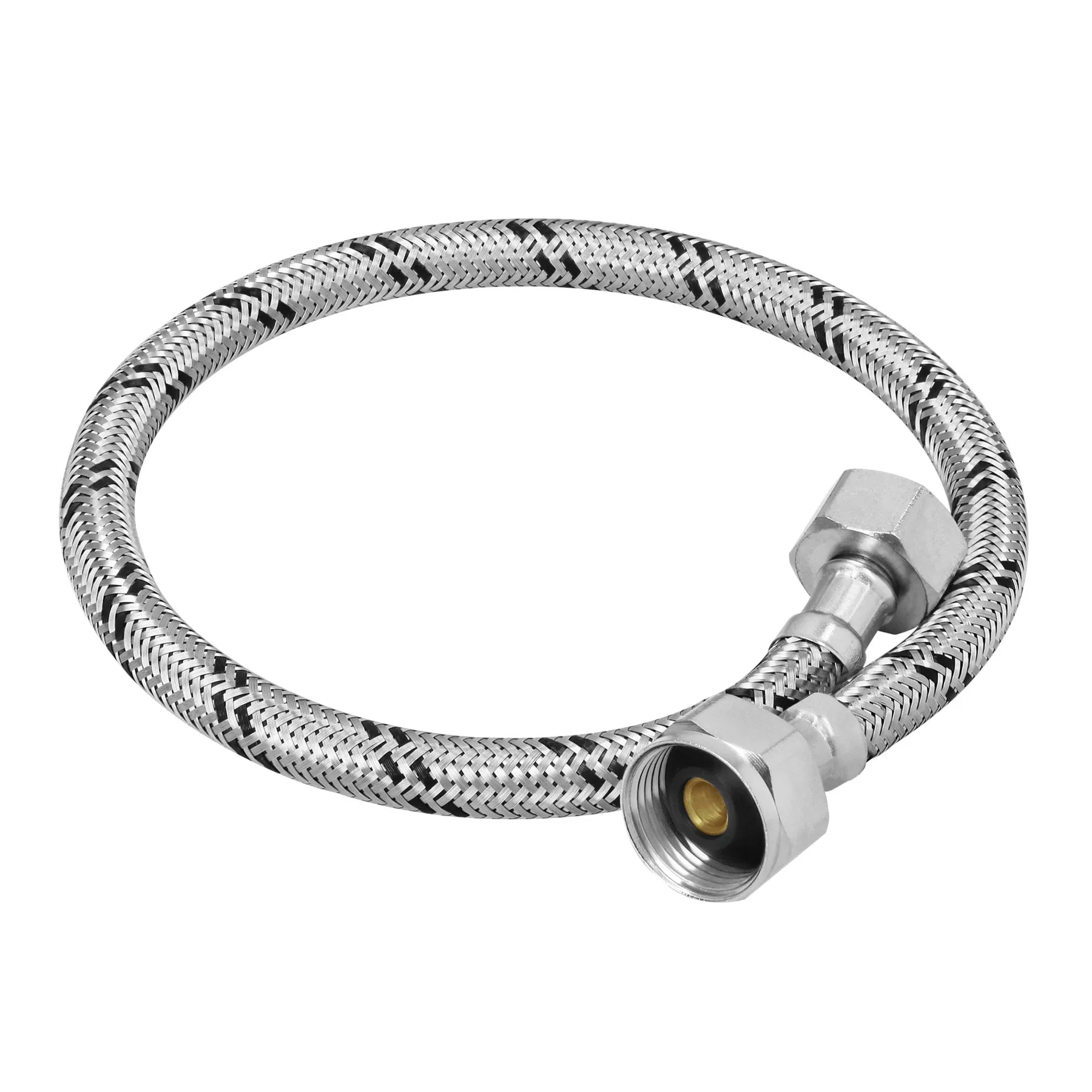 Manguera p/WC, acero inox, 1/2 Manguera p/WC, acero inox, 1/2