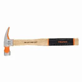 Martillo pulido 10 oz uña recta, mango hickory, Truper Grip, Foto 1 Tienda en línea de herramientas Truper