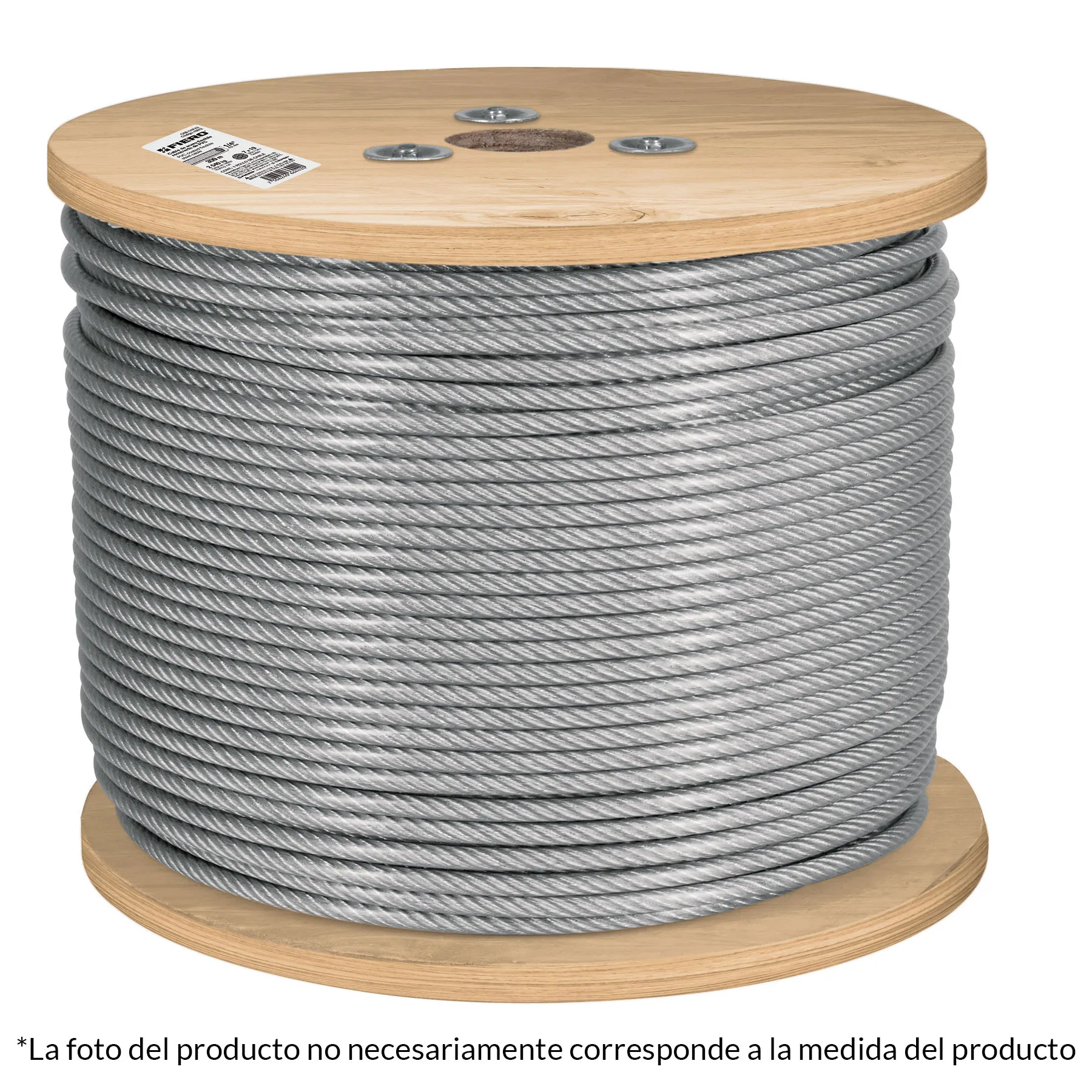 Metro cable flexible 1/8