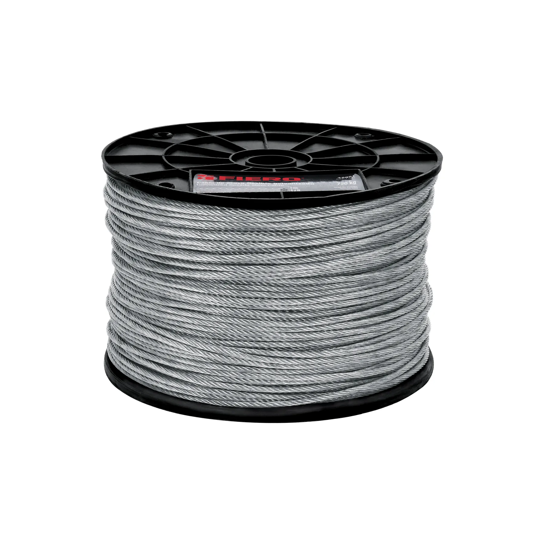 Metro de cable flexible 1/8