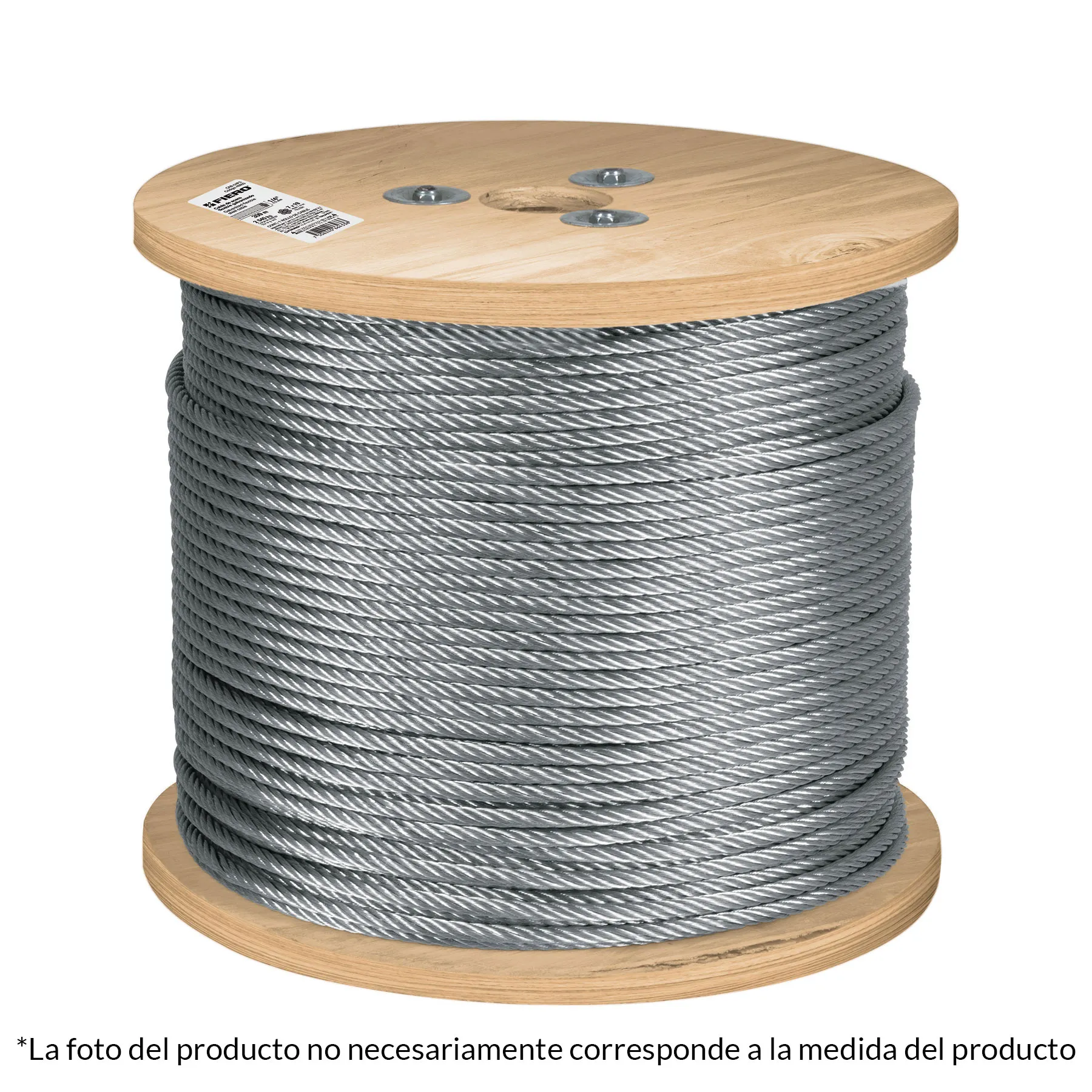 Metro de cable flexible 3/16