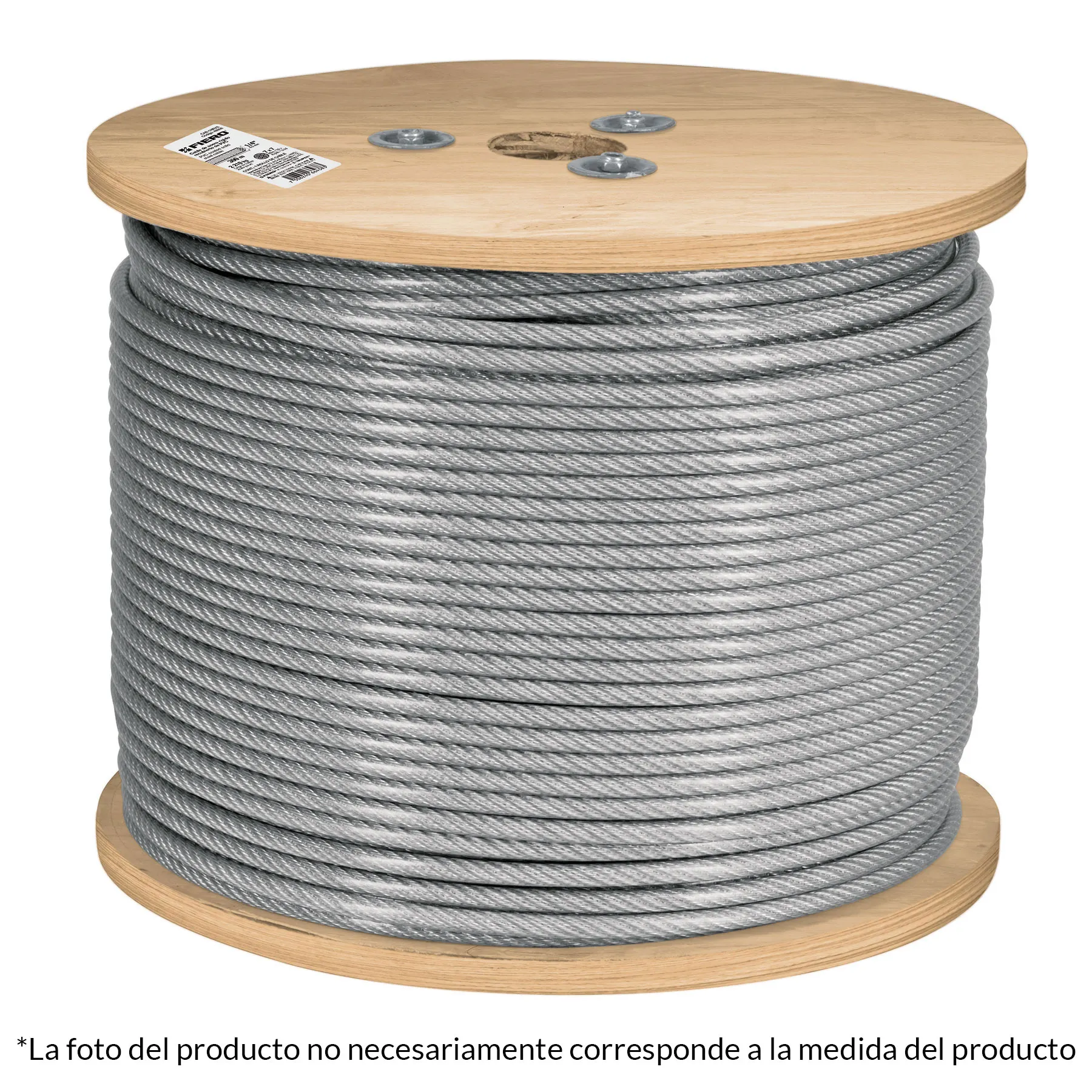 Metro de cable rígido 3/16