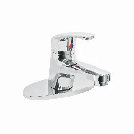 Monomando lavabo, ABS, nariz recta, con cubierta, BASIC, Foto 1 Tienda en línea de herramientas Truper