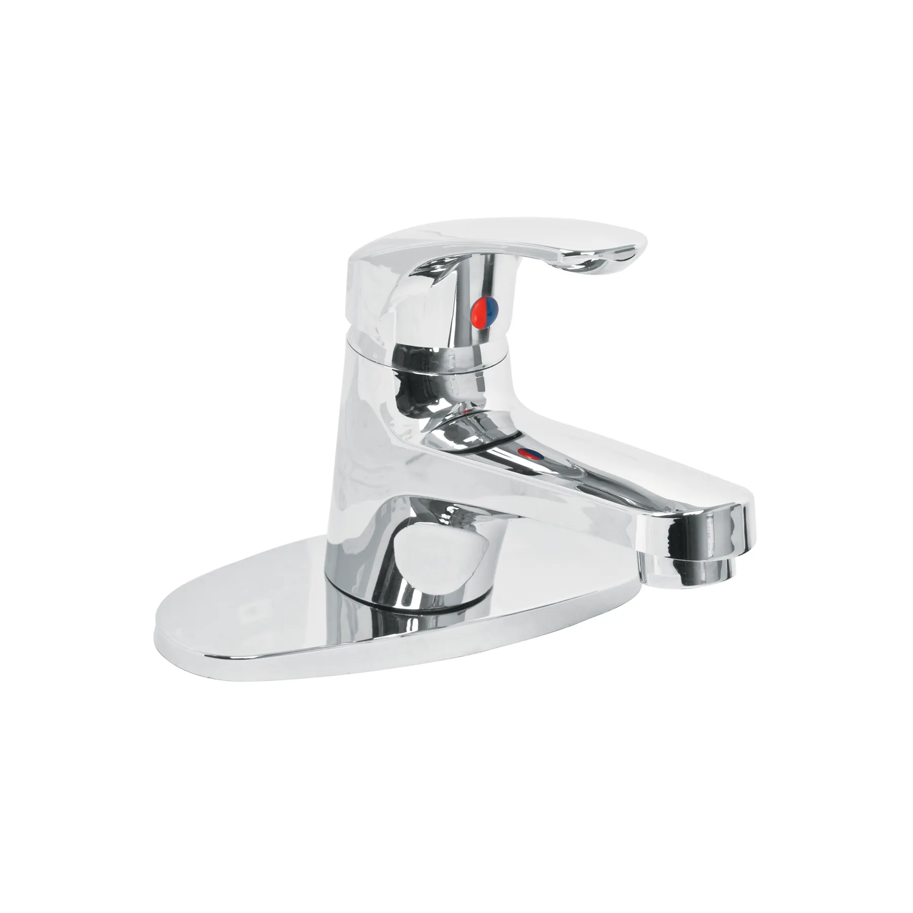 Monomando lavabo, ABS, nariz recta, con cubierta, BASIC Monomando lavabo, ABS, nariz recta, con cubierta, BASIC, Foto 1 Tienda en línea de herramientas Truper