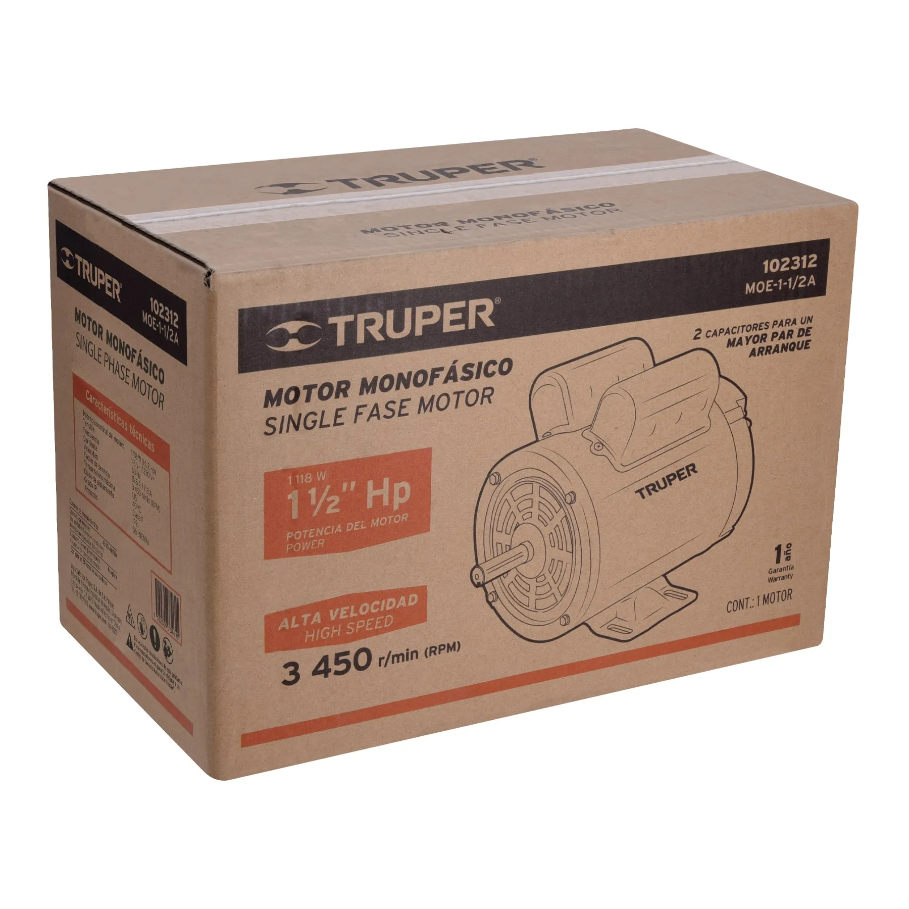 MOE-1-1/2A, Foto 4 Tienda en línea de herramientas Truper