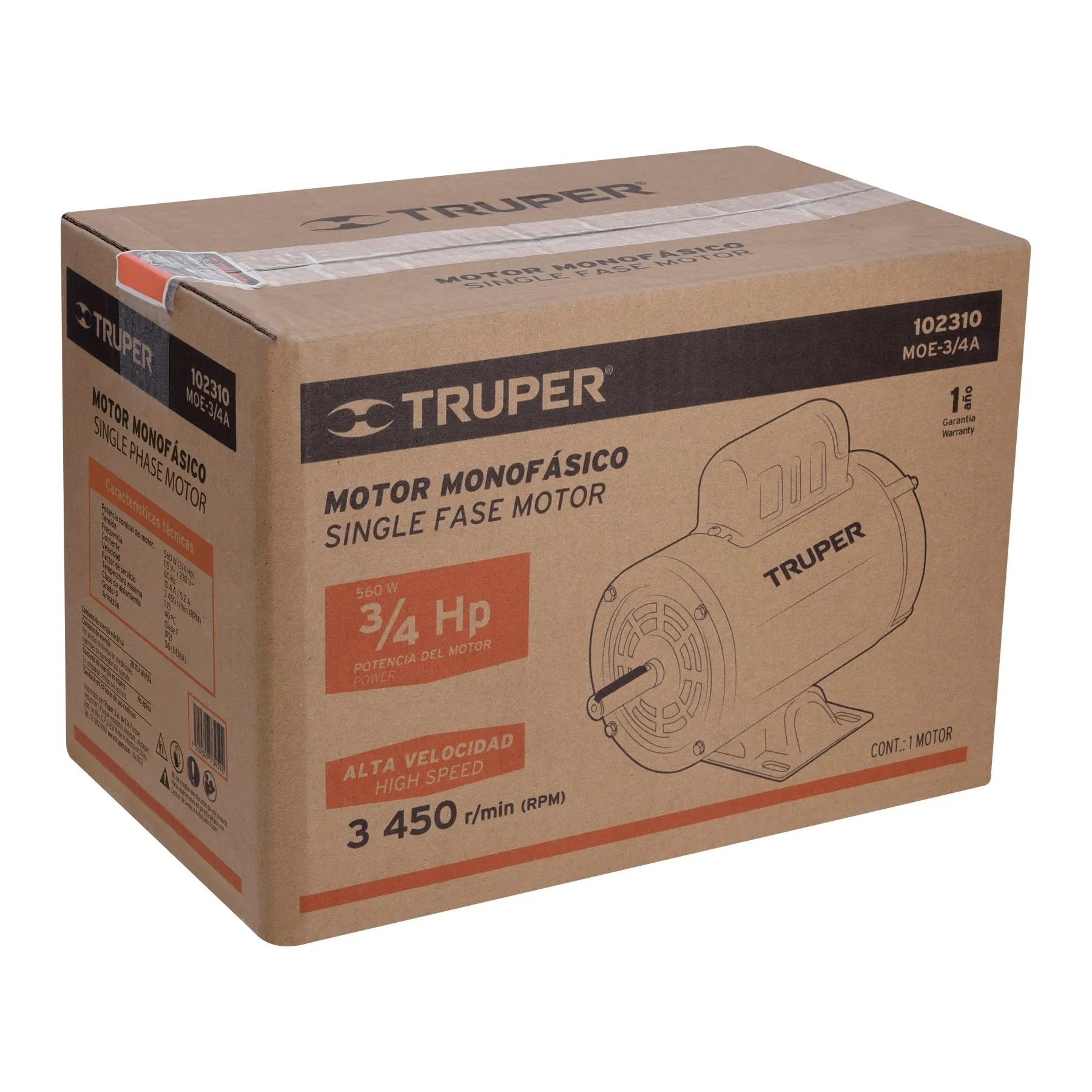 MOE-3/4A, Foto 4 Tienda en línea de herramientas Truper