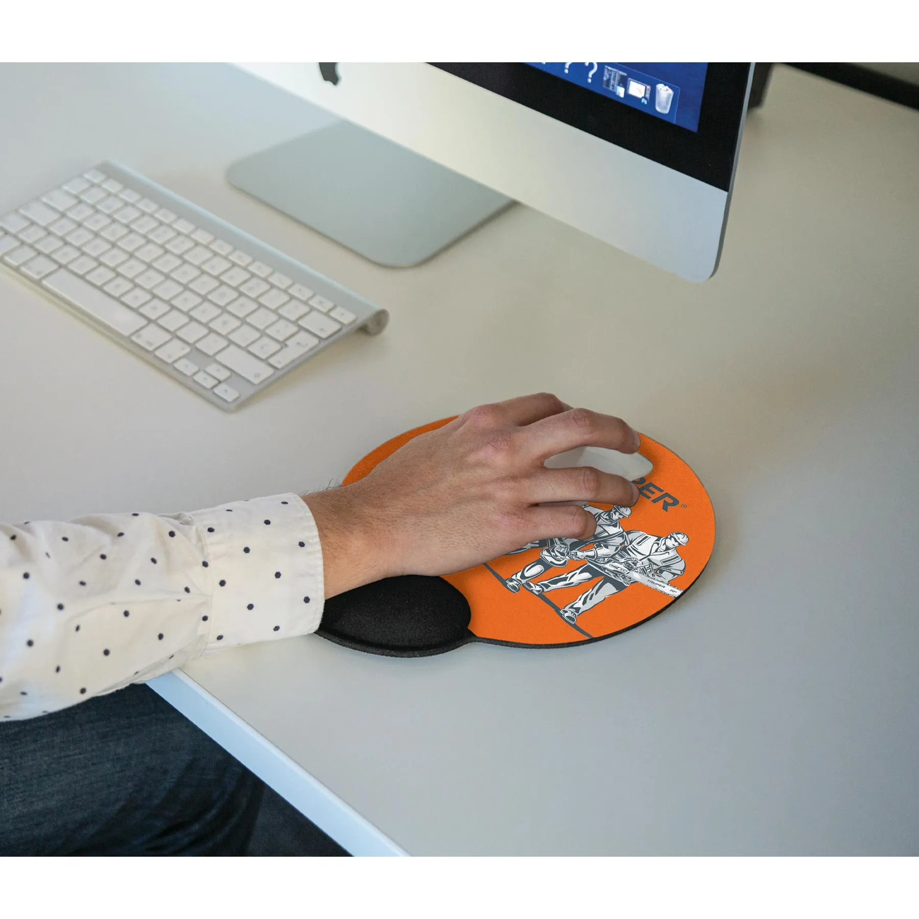Mouse pad ergonómico de gel, Truper MPAD-20, Foto 4 Tienda en línea de herramientas Truper