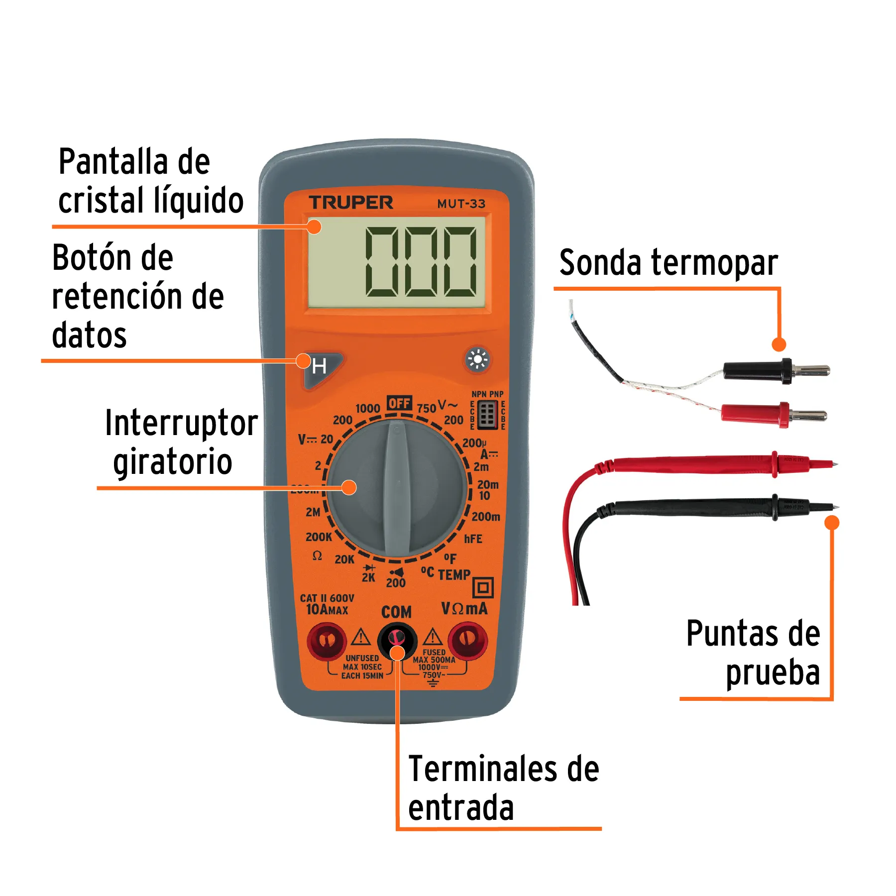 MUT-33, Foto 2 Tienda en línea de herramientas Truper