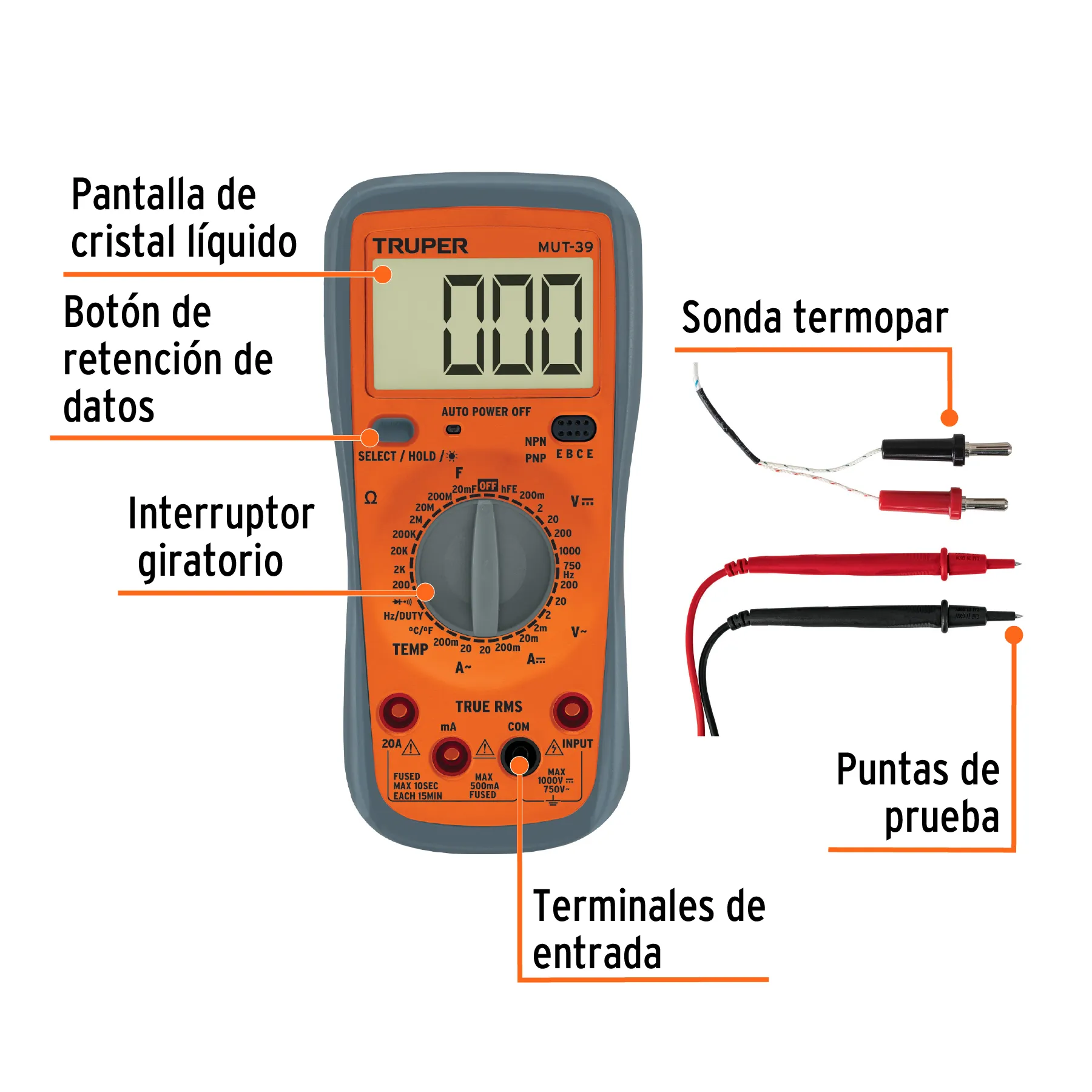 MUT-39, Foto 2 Tienda en línea de herramientas Truper