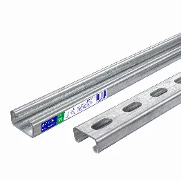 Perfil monocanal perforado de 3 m, 4 x 2 cm cal. 14, VOLTECK, Foto 1 Tienda en línea de herramientas Truper