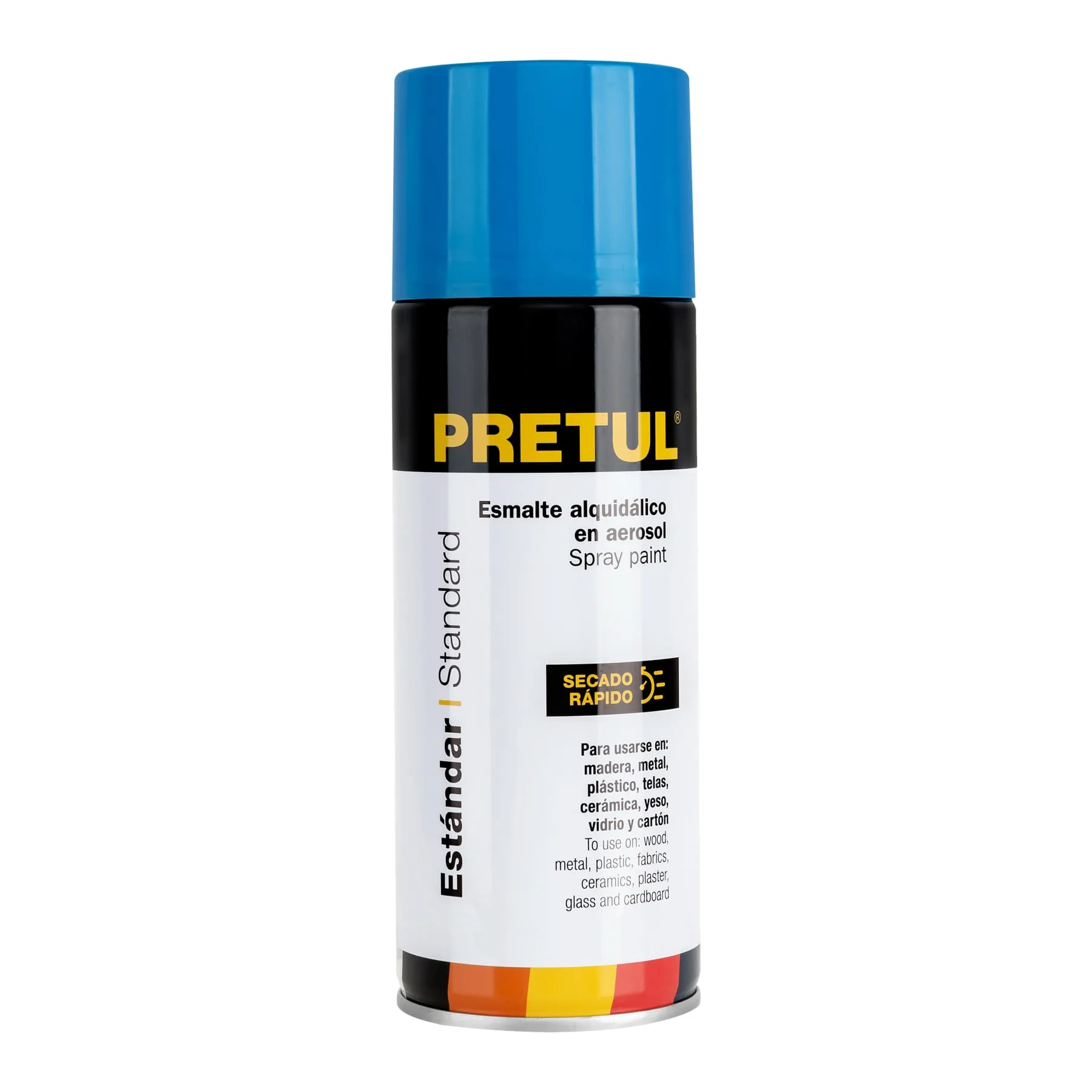 Pintura en aerosol, azul holandés, 400ml, Pretul Pintura en aerosol, azul holandés, 400ml, Pretul, Foto 1 Tienda en línea de herramientas Truper