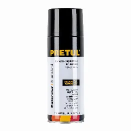 Pintura en aerosol, negro satín, 400 ml, Pretul, Foto 1 Tienda en línea de herramientas Truper