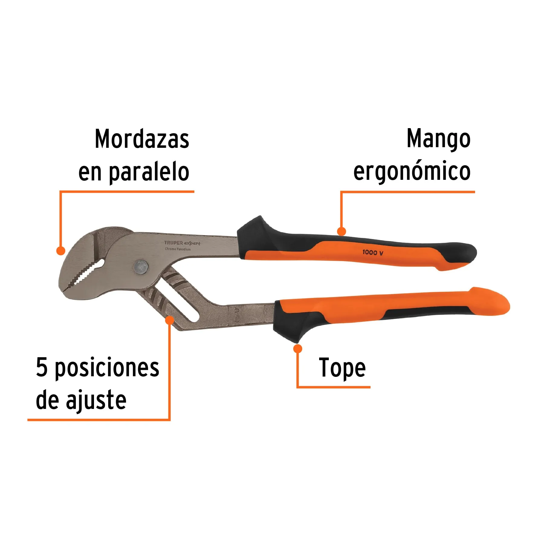 Pinzas de extensión 12 PEX-12X, Foto 2 Tienda en línea de herramientas Truper