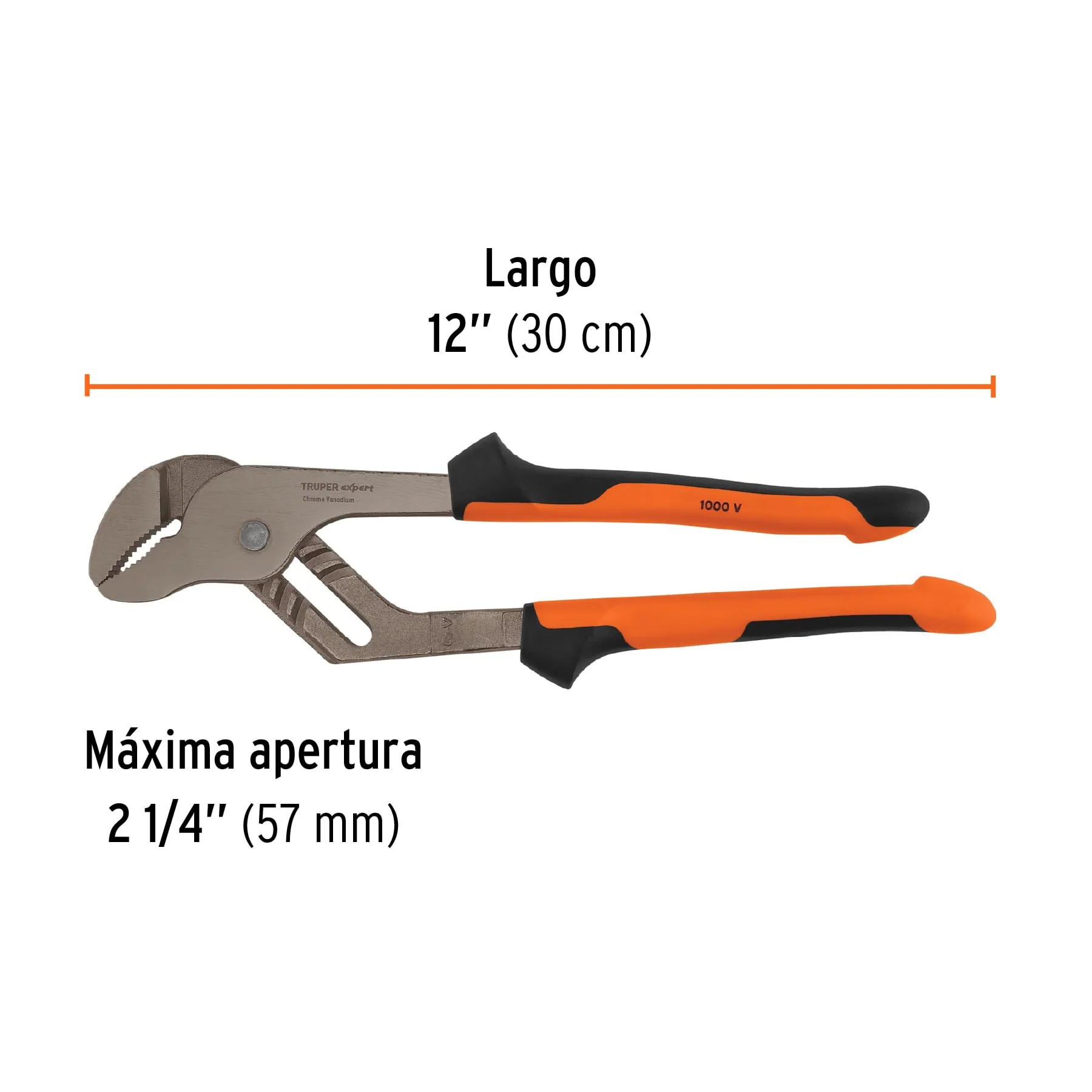 Pinzas de extensión 12 PEX-12X, Foto 3 Tienda en línea de herramientas Truper