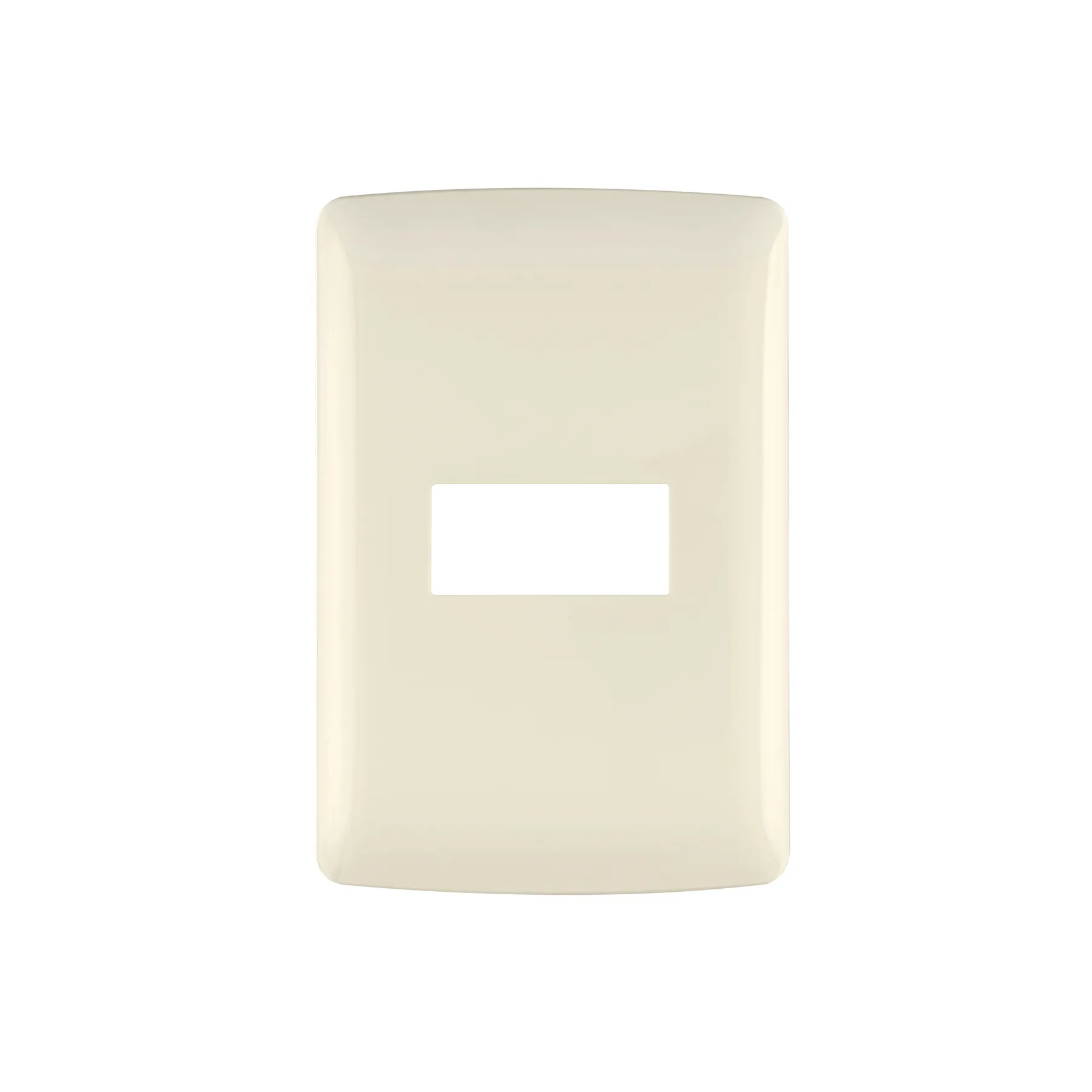 Placa 1 módulo de ABS, línea Italiana, color marfil, Volteck Placa 1 módulo de ABS, línea Italiana, color marfil, Volteck, Foto 1 Tienda en línea de herramientas Truper