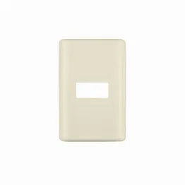 Placa 1 módulo, marfil, línea Volteck Basic, Foto 1 Tienda en línea de herramientas Truper