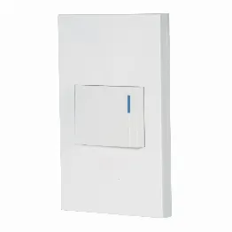 Placa armada 1 interruptor, 1.5 módulos, Española, blanco, Foto 1 Tienda en línea de herramientas Truper