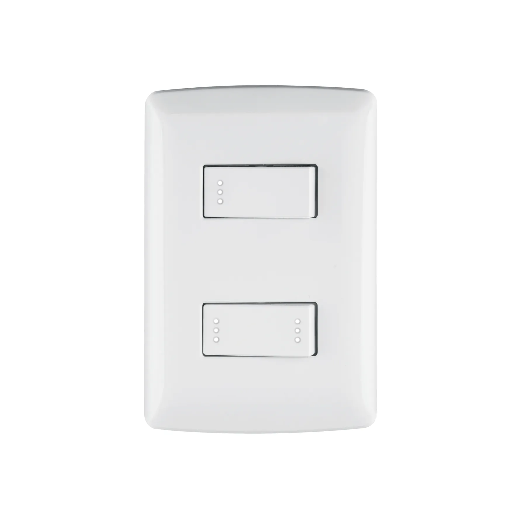 Placa armada 1 interruptor 1 escalera,blanco, línea Italiana Placa armada 1 interruptor 1 escalera,blanco, línea Italiana, Foto 1 Tienda en línea de herramientas Truper