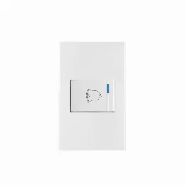 Placa armada 1 interruptor de timbre,1.5mod, Española,blanco, Foto 1 Tienda en línea de herramientas Truper