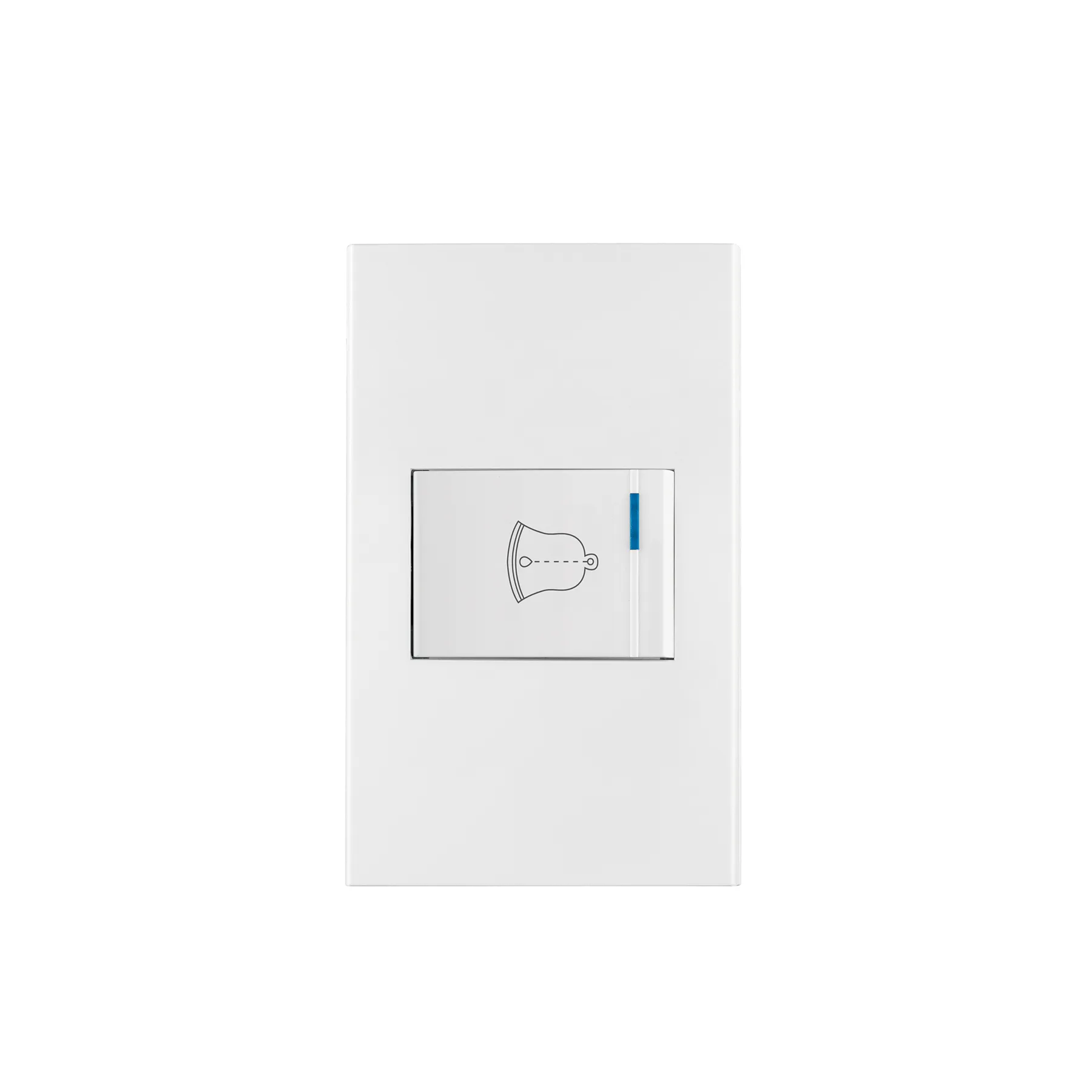 Placa armada 1 interruptor de timbre,1.5mod, Española,blanco Placa armada 1 interruptor de timbre,1.5mod, Española,blanco, Foto 1 Tienda en línea de herramientas Truper