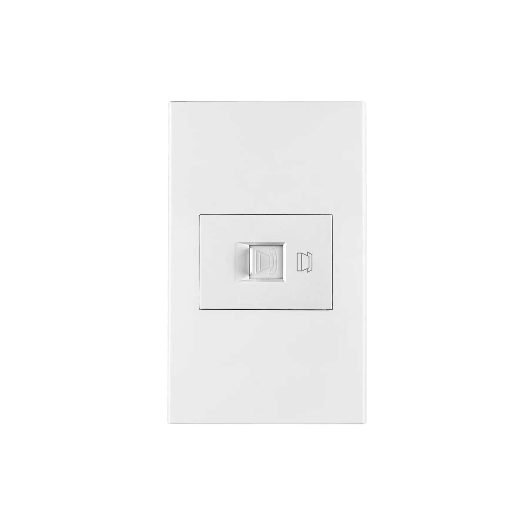 Placa armada 1 toma para teléfono, 1.5 mod, Española, blanco Placa armada 1 toma para teléfono, 1.5 mod, Española, blanco, Foto 1 Tienda en línea de herramientas Truper
