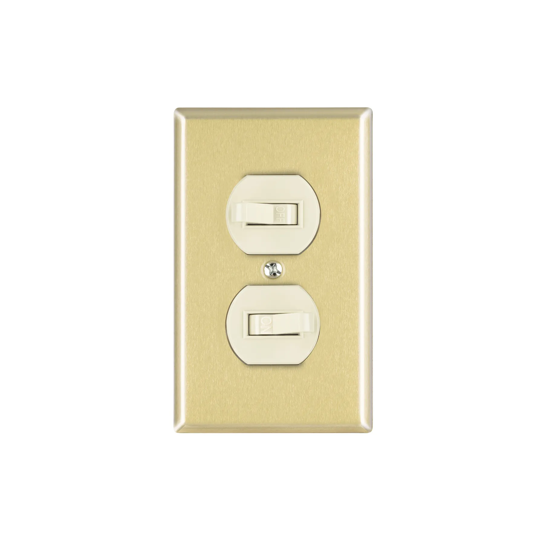 Placa armada 2 interruptor sencillo, línea Standard,aluminio Placa armada 2 interruptor sencillo, línea Standard,aluminio, Foto 1 Tienda en línea de herramientas Truper