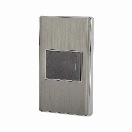 Placa armada acero 1 interruptor de 3 vías 1.5 mód, Lisboa, Foto 1 Tienda en línea de herramientas Truper