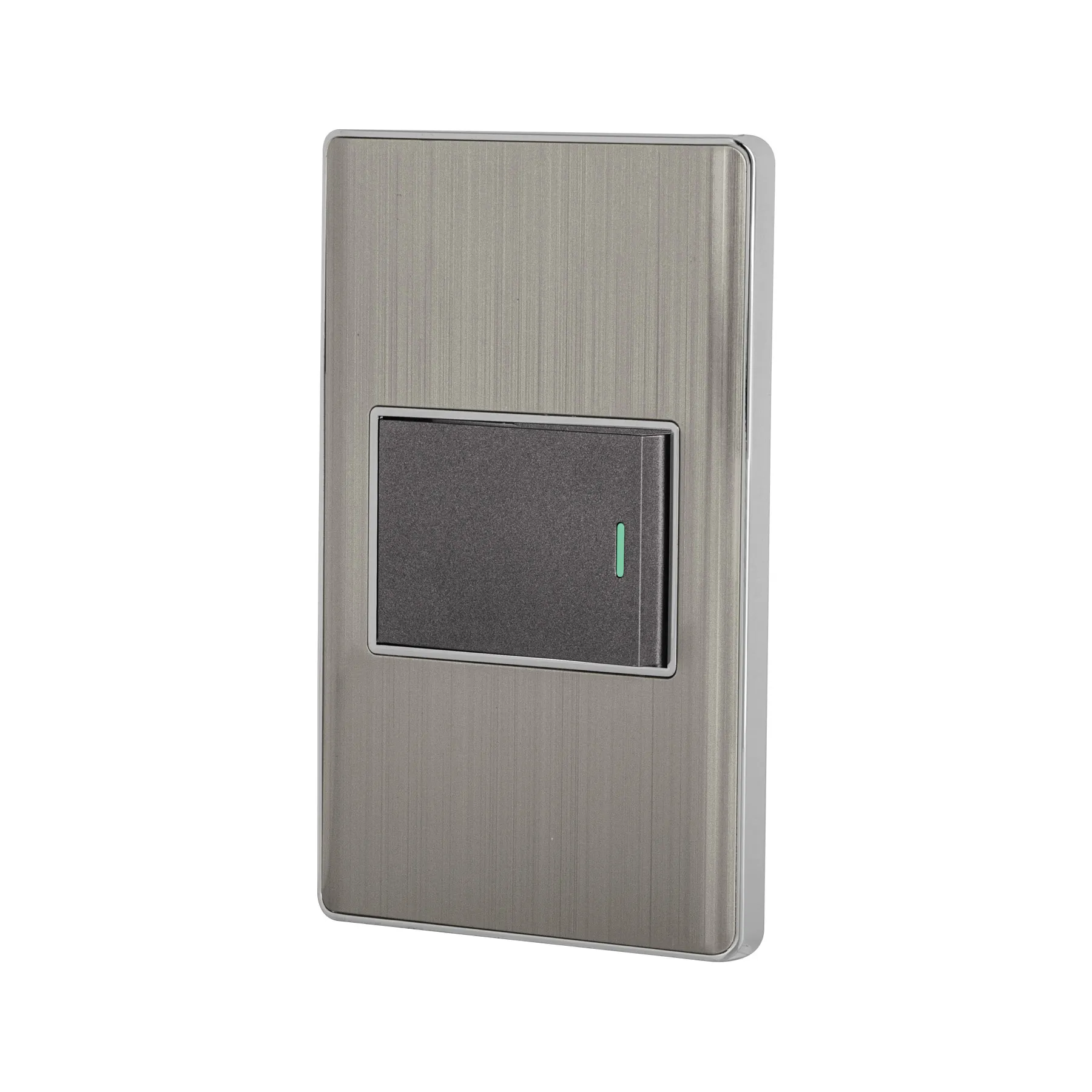 Placa armada acero 1 interruptor de 3 vías 1.5 mód, Lisboa Placa armada acero 1 interruptor de 3 vías 1.5 mód, Lisboa, Foto 1 Tienda en línea de herramientas Truper