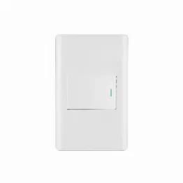 Placa armada blanca 1 interruptor 1.5 módulos, Lisboa, Foto 1 Tienda en línea de herramientas Truper