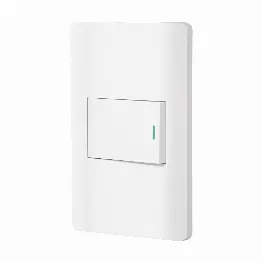 Placa armada blanca 1 interruptor de 3 vías 1.5 mód, Lisboa, Foto 1 Tienda en línea de herramientas Truper
