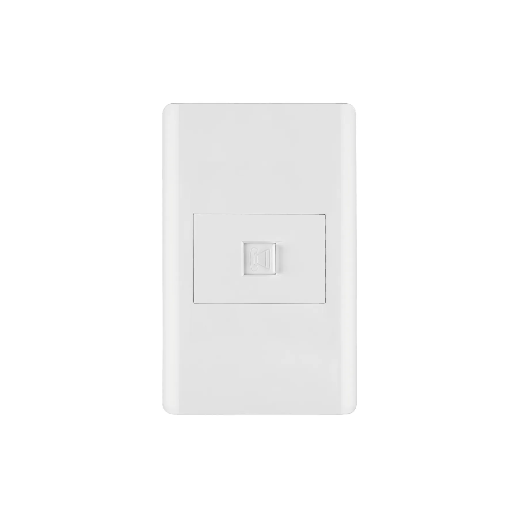 Placa armada blanca 1 toma para teléfono 1.5 mód, Lisboa Placa armada blanca 1 toma para teléfono 1.5 mód, Lisboa, Foto 1 Tienda en línea de herramientas Truper