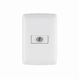 Placa armada con conexión para TV, blanco, línea Italiana, Foto 1 Tienda en línea de herramientas Truper