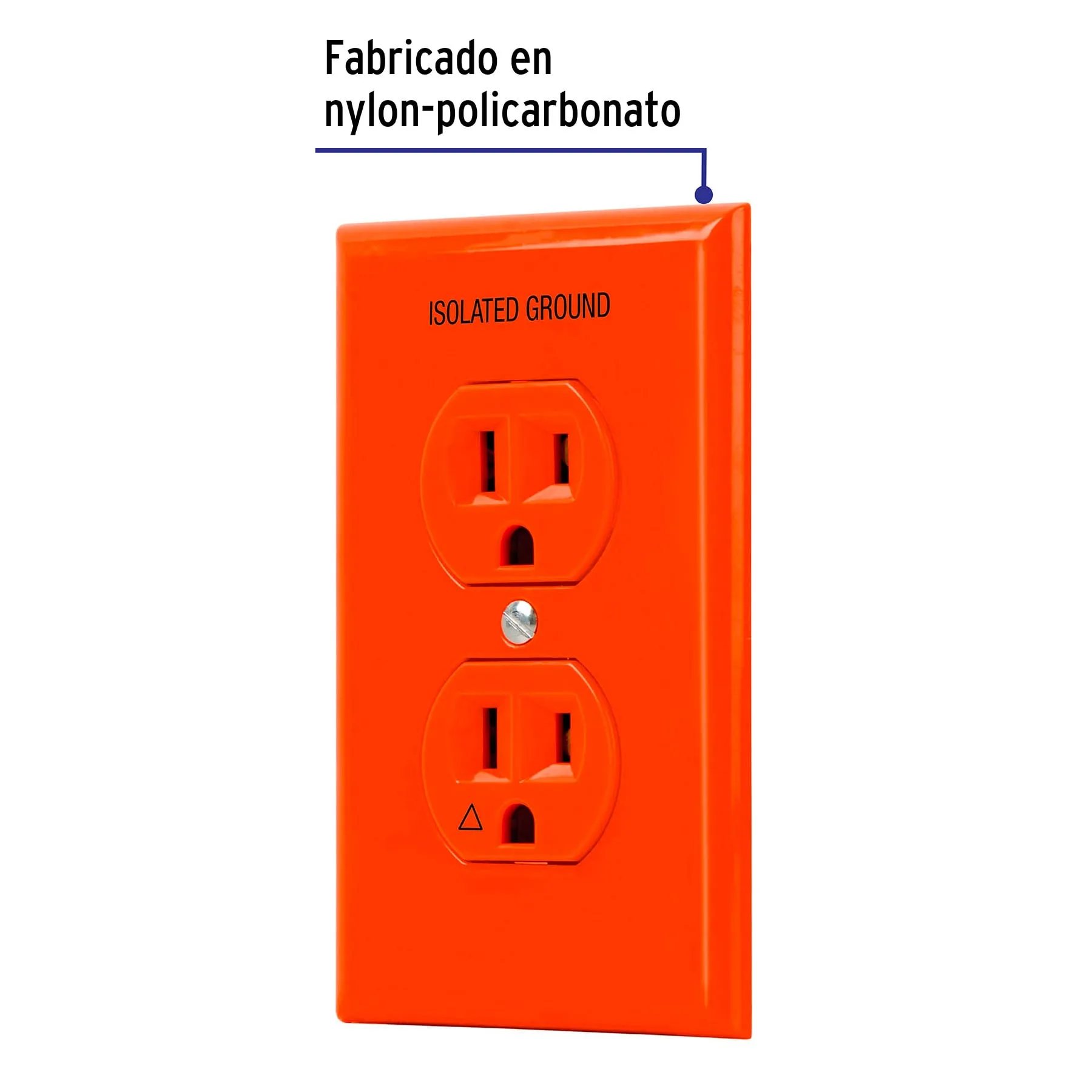 Placa armada contacto tierra aislada, línea Standard PA-CODO-TAS, Foto 2 Tienda en línea de herramientas Truper